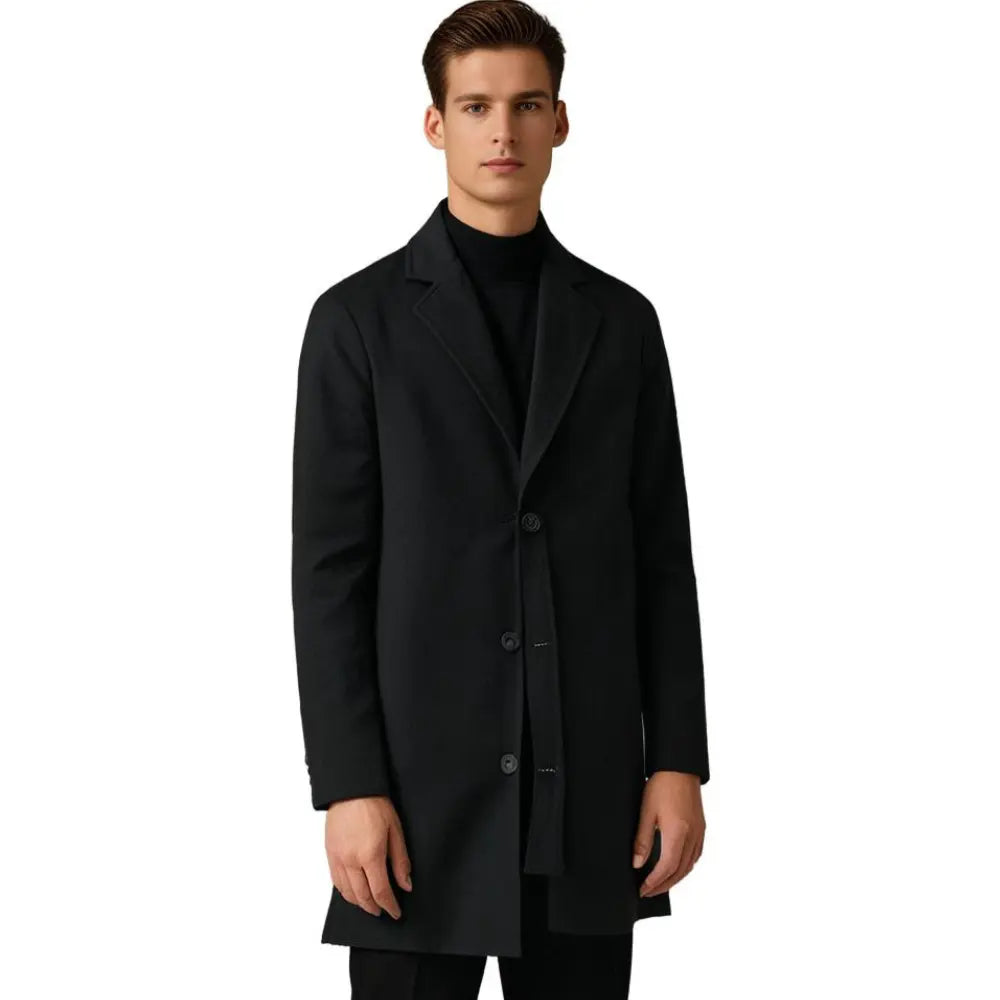 Damen Übermantel Regular Fit mit bodenlanger Länge und gefüttertem Innenfutter
