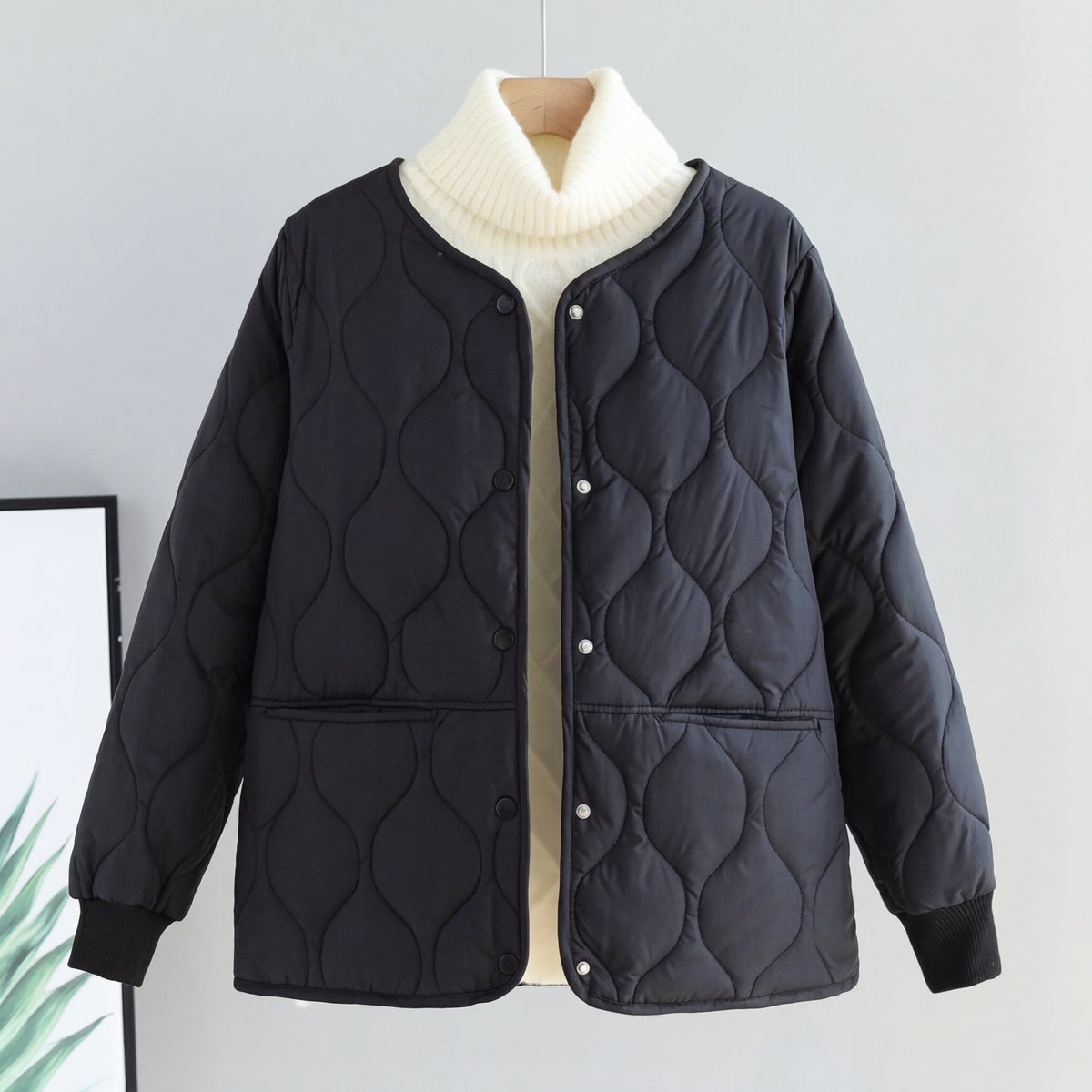 Parka Damen Slim Fit Freizeit