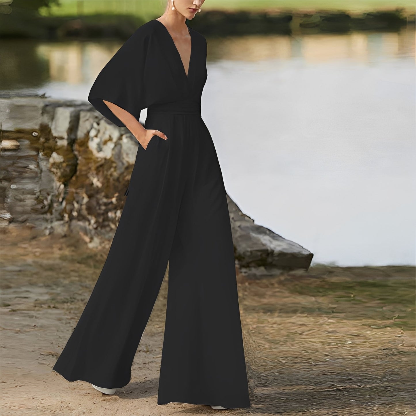 Damen Overall Regular Fit Elegant für Freizeit und Büro