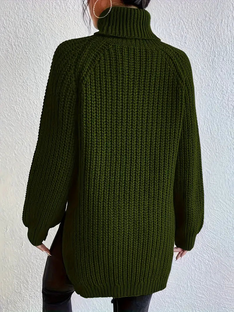 Herren Rollkragenpullover Regular Fit Winter
