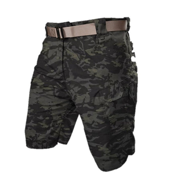 Cargo-Shorts Herren Regular Fit Freizeit mit Taschen sommerlich bequem