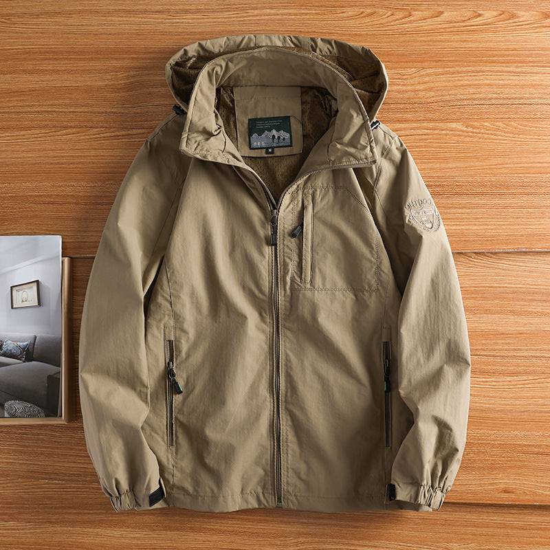 Damen Jacke Regular Fit mit Kapuze und gefüttertem Innenfutter