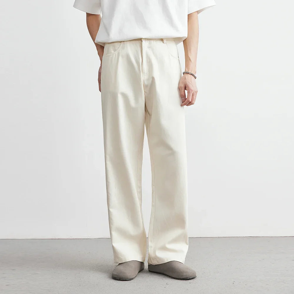 Herren Hose mit weitem Beinschnitt