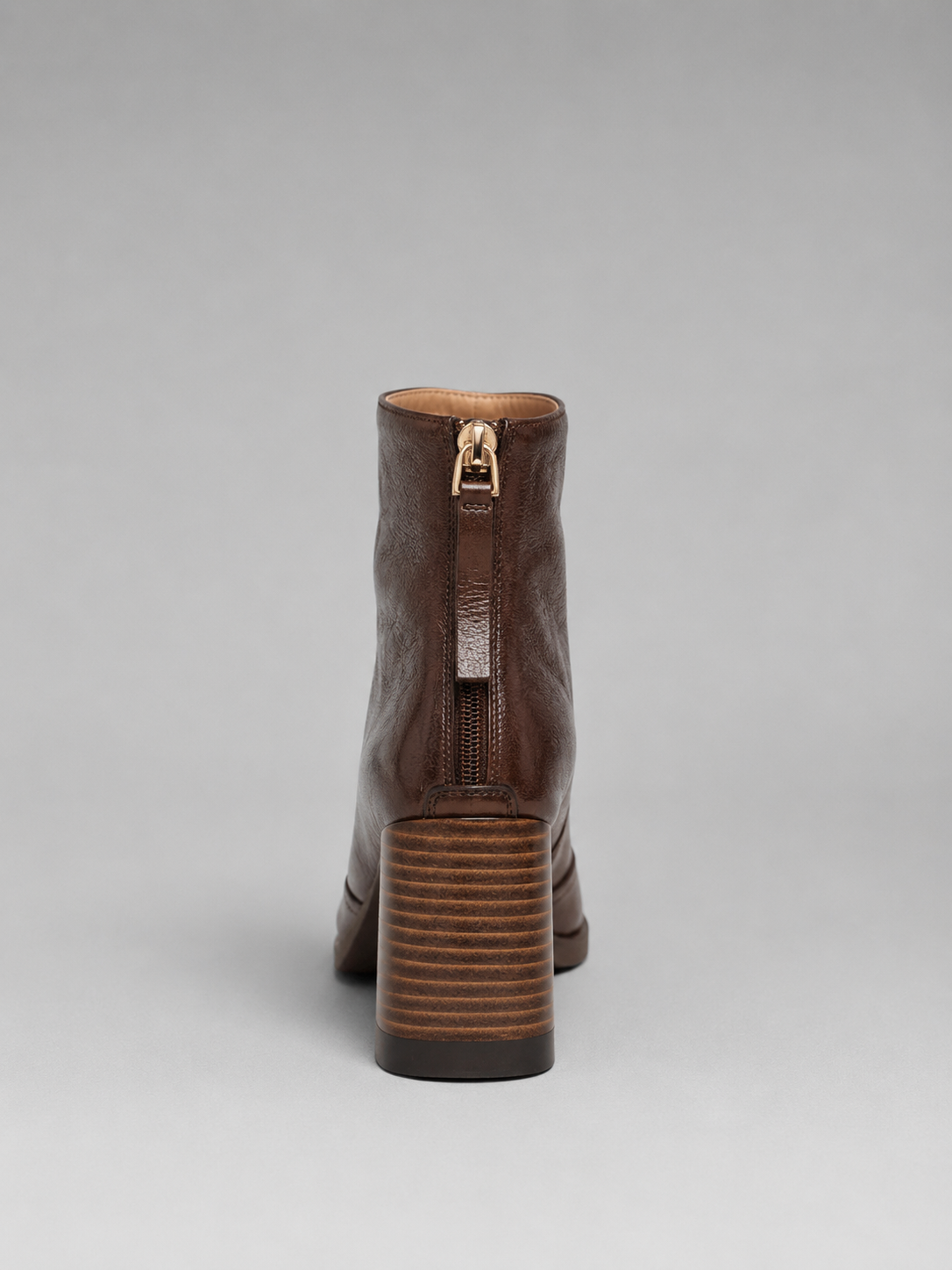 Damen Stiefeletten Blockabsatz Elegant Alltag