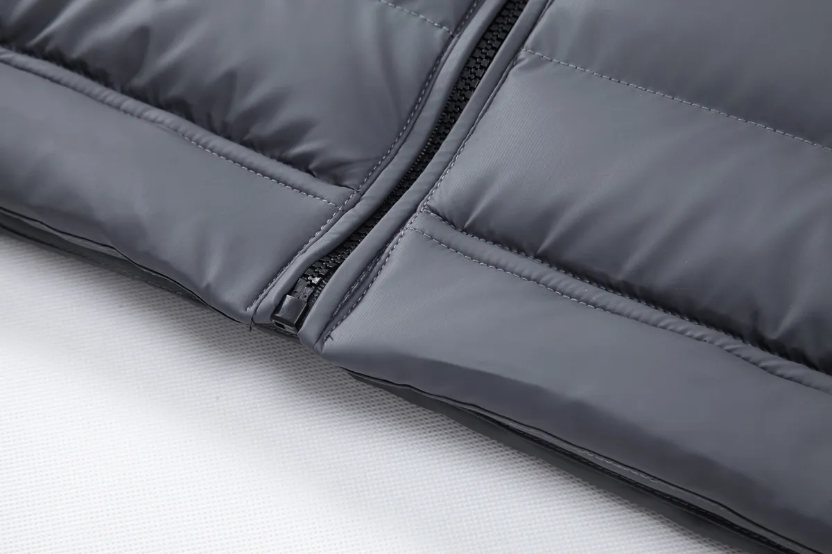 Herren Jacke Slim Fit mit Reißverschluss und abnehmbarer Kapuze
