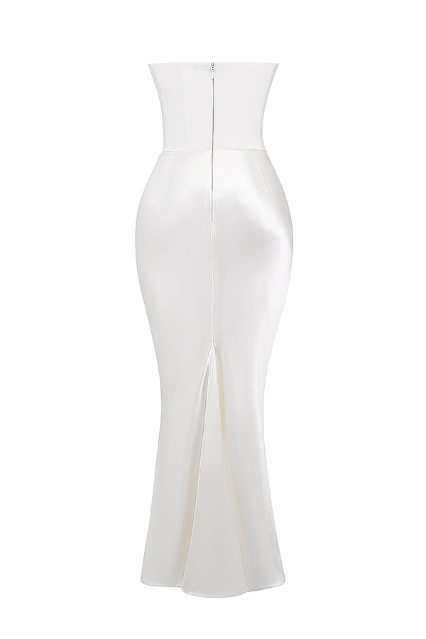 Elegantes Trägerloses Damen Maxikleid – Feminin, Stilvoll & Perfekt für Events