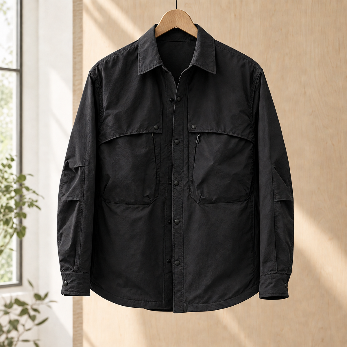 Herren Overshirt Utility Relaxed Fit Freizeit