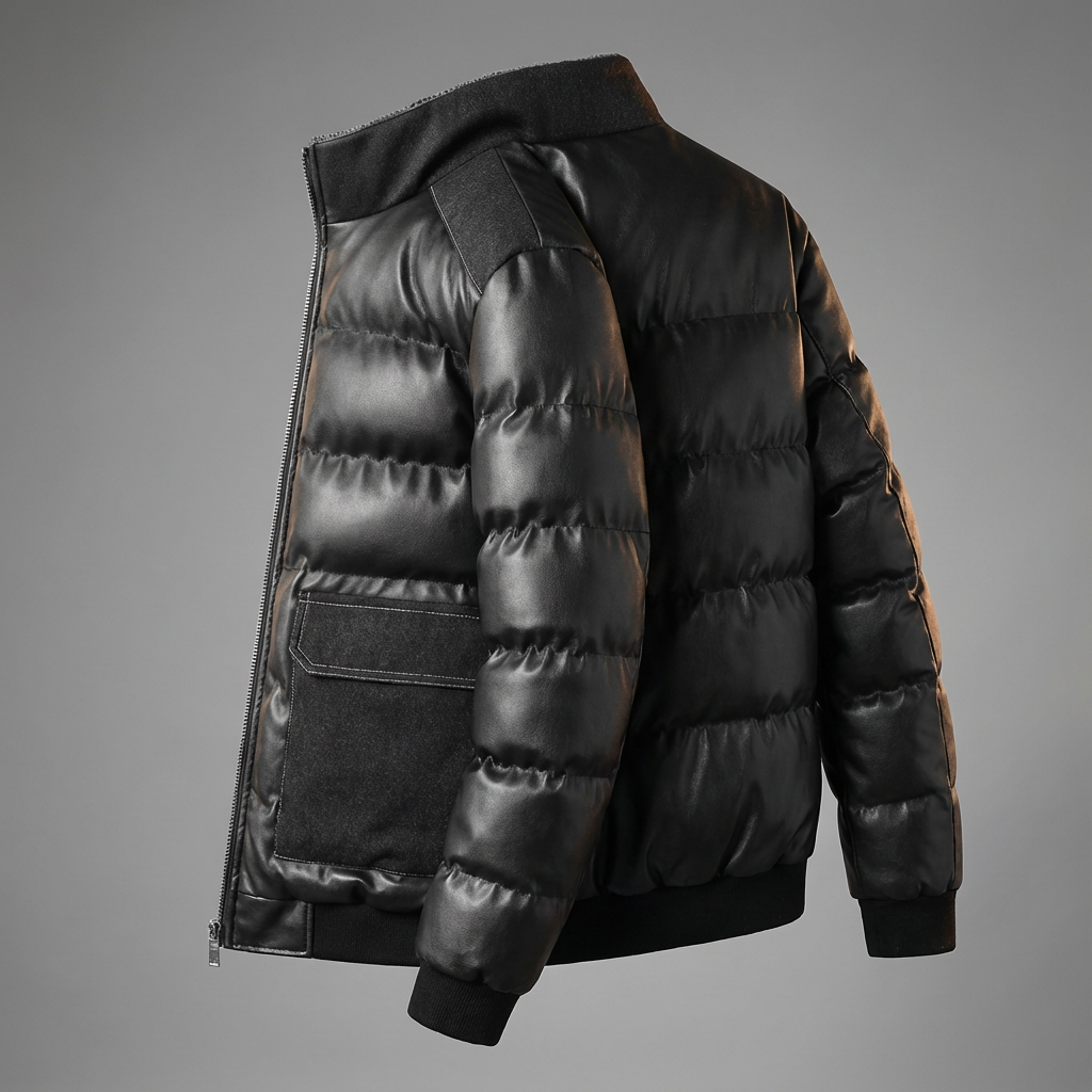Winterjacke Herren Regular Fit Freizeit Warm