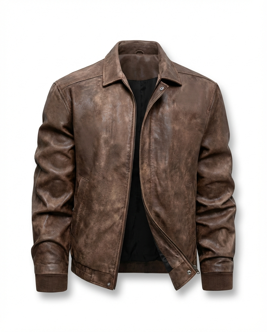 Herren Mantel Relaxed Fit Freizeit