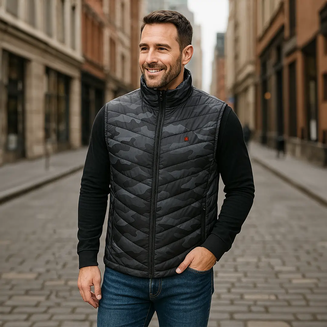Beheizbare Jacke Damen Regular Fit Freizeit Winter