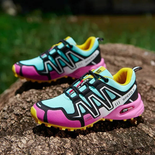 Wanderschuhe Damen Ergonomisch Freizeit Leicht Atmungsaktiv