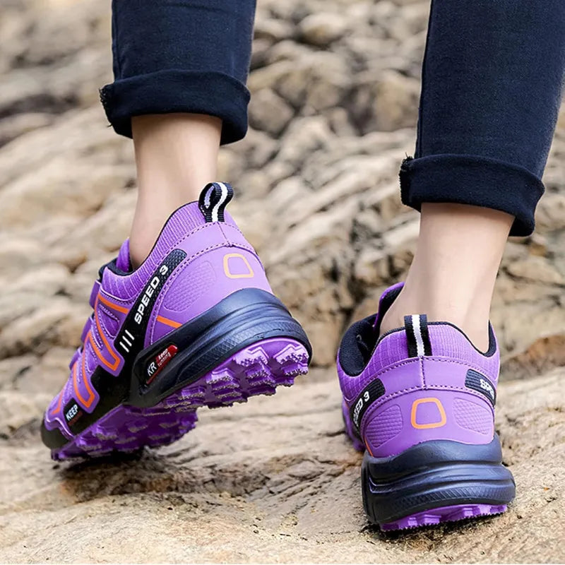 Wanderschuhe Damen Ergonomisch Freizeit Leicht Atmungsaktiv