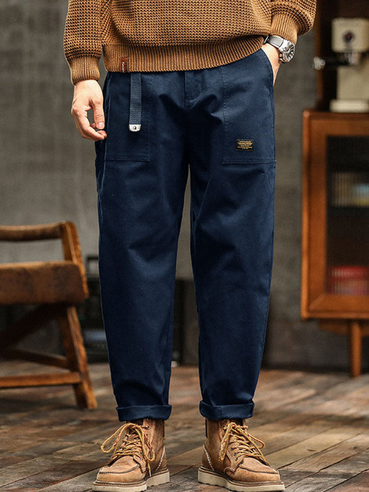 Herren Utility-Hose im Vintage-Stil