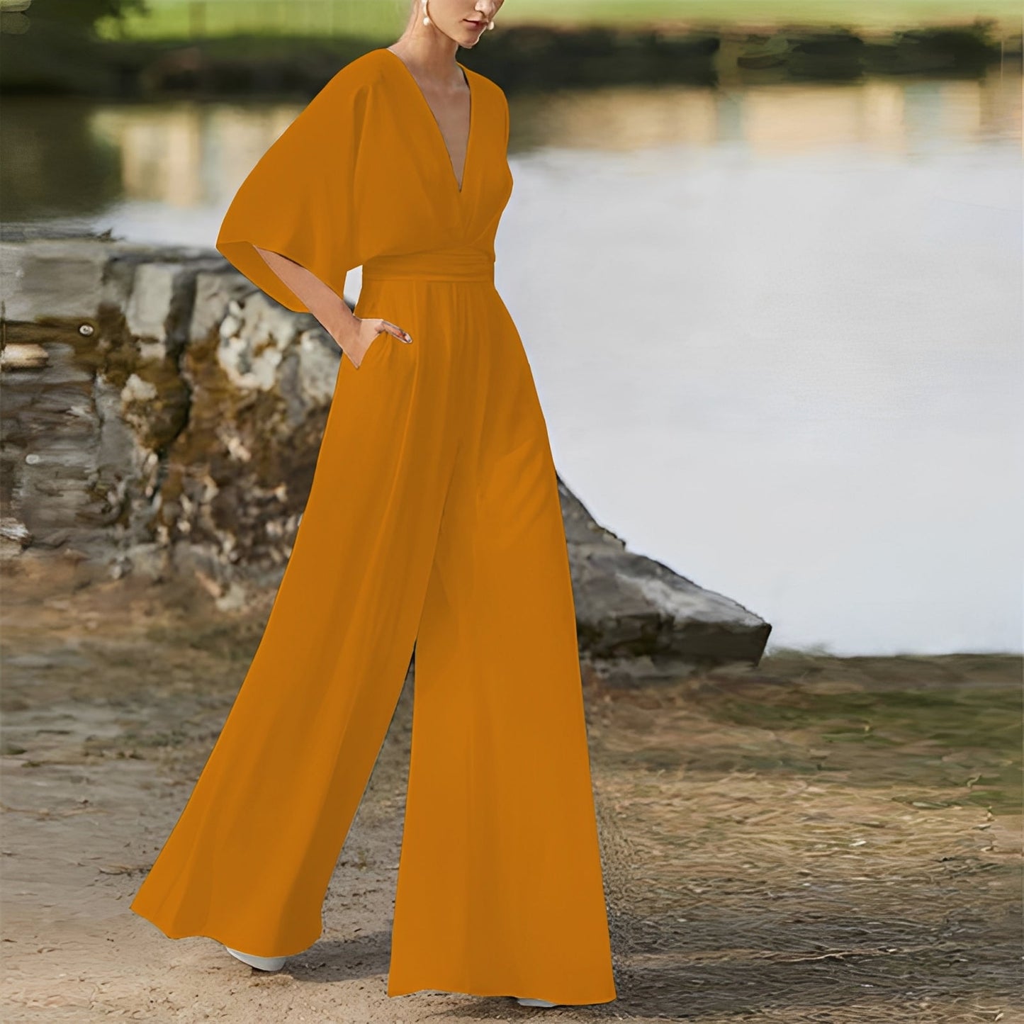 Damen Overall Regular Fit Elegant für Freizeit und Büro