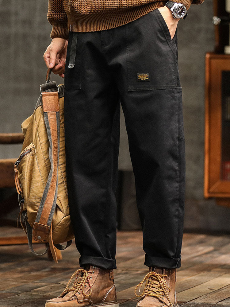 Herren Utility-Hose im Vintage-Stil