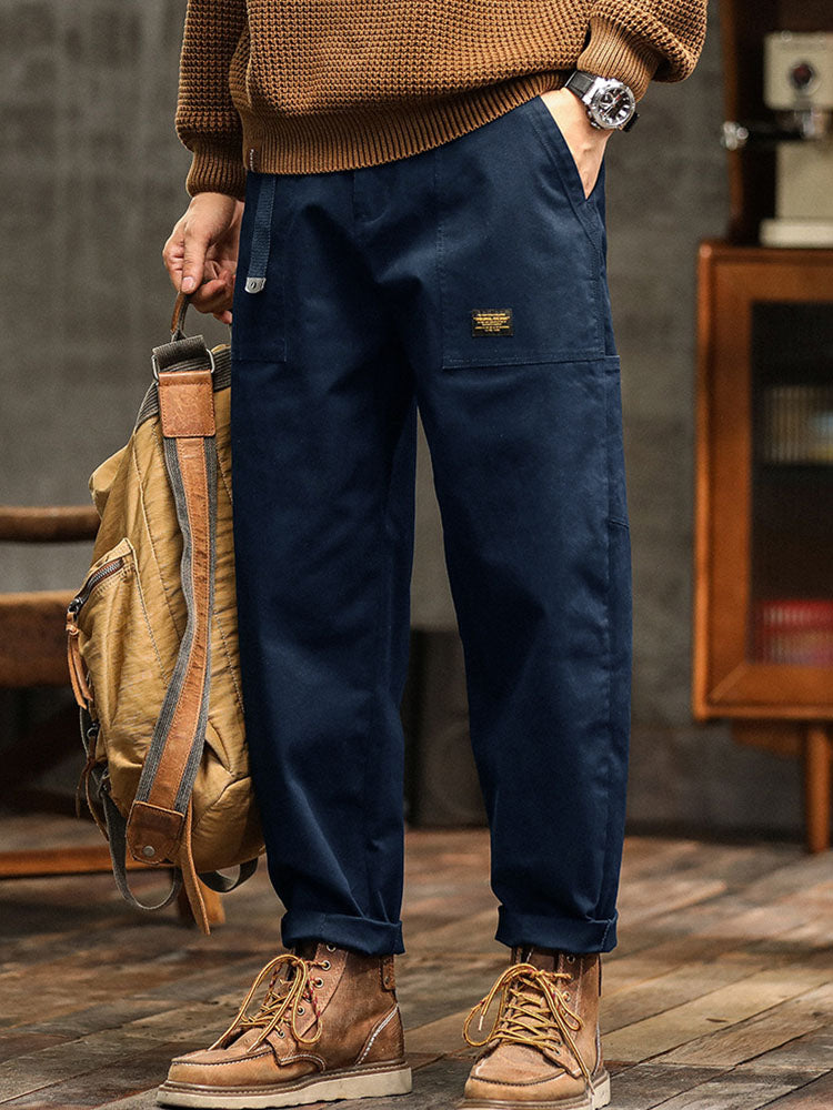 Herren Utility-Hose im Vintage-Stil