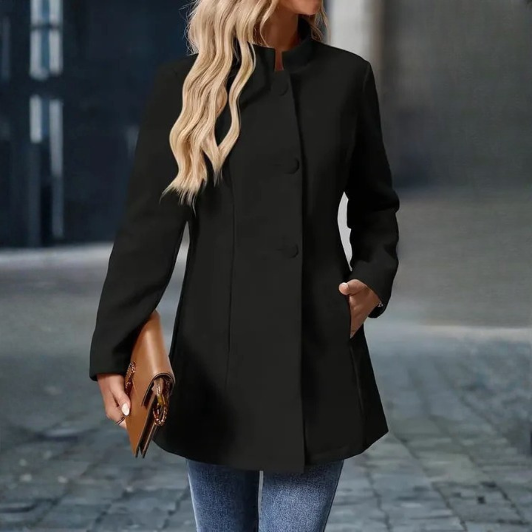Damenjacke Slim Fit Freizeit Eleganter Schnitt