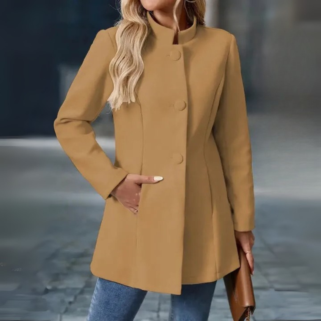 Damenjacke Slim Fit Freizeit Eleganter Schnitt