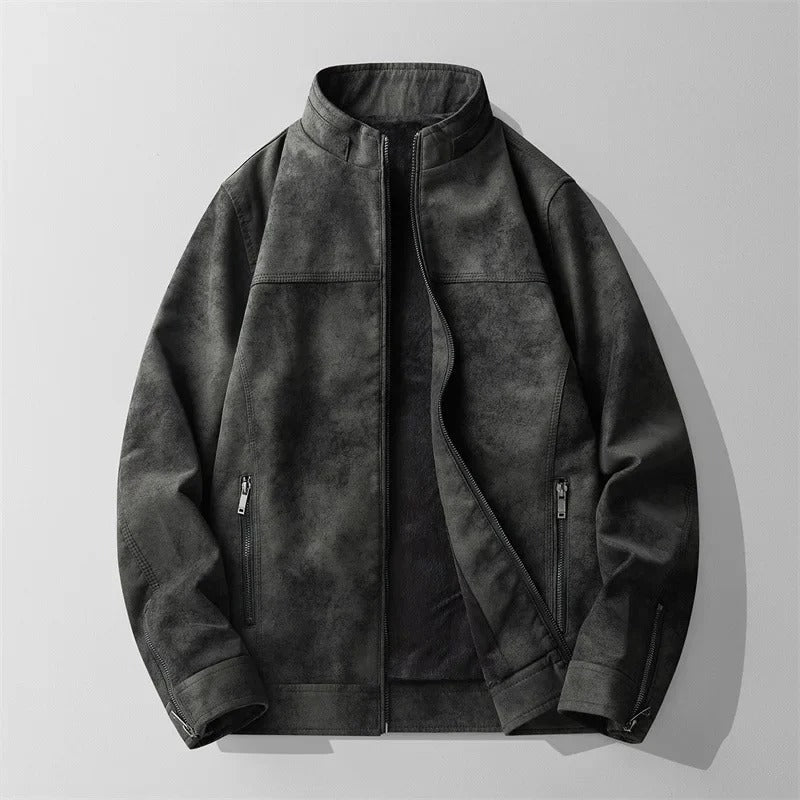 Herren Fleecejacke Regular Fit Freizeit