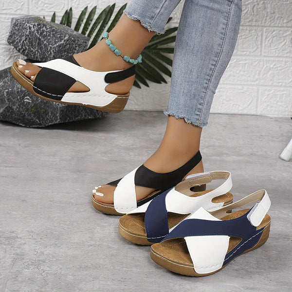 Lina I Damen Sandalen Komfort Freizeit Sommer