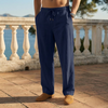 Herren Freizeithose mit Kordelzug, entspannte Passform