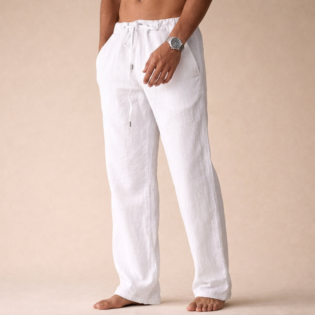 Herren Stoffhose mit dezenter Webstruktur
