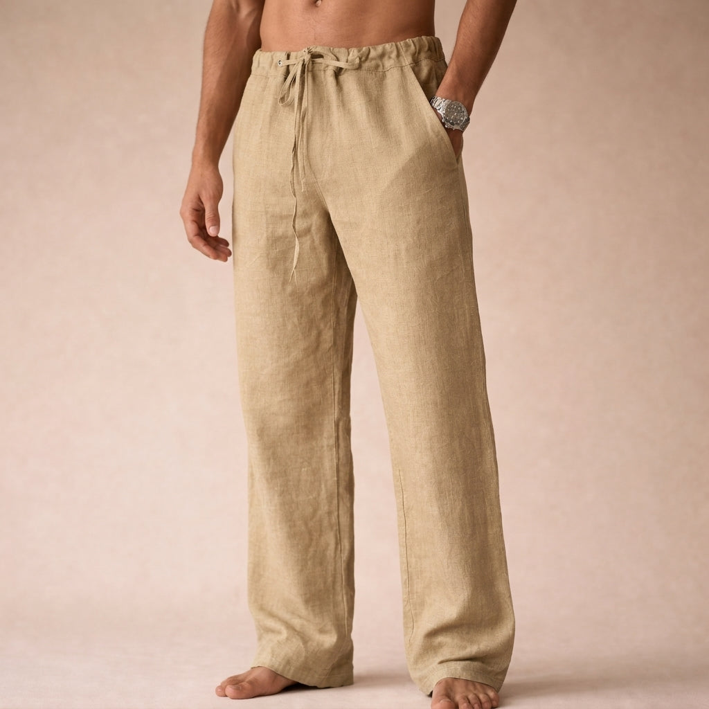 Herren Stoffhose mit dezenter Webstruktur