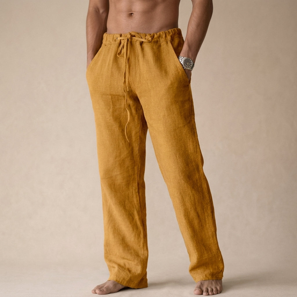 Herren Stoffhose mit dezenter Webstruktur