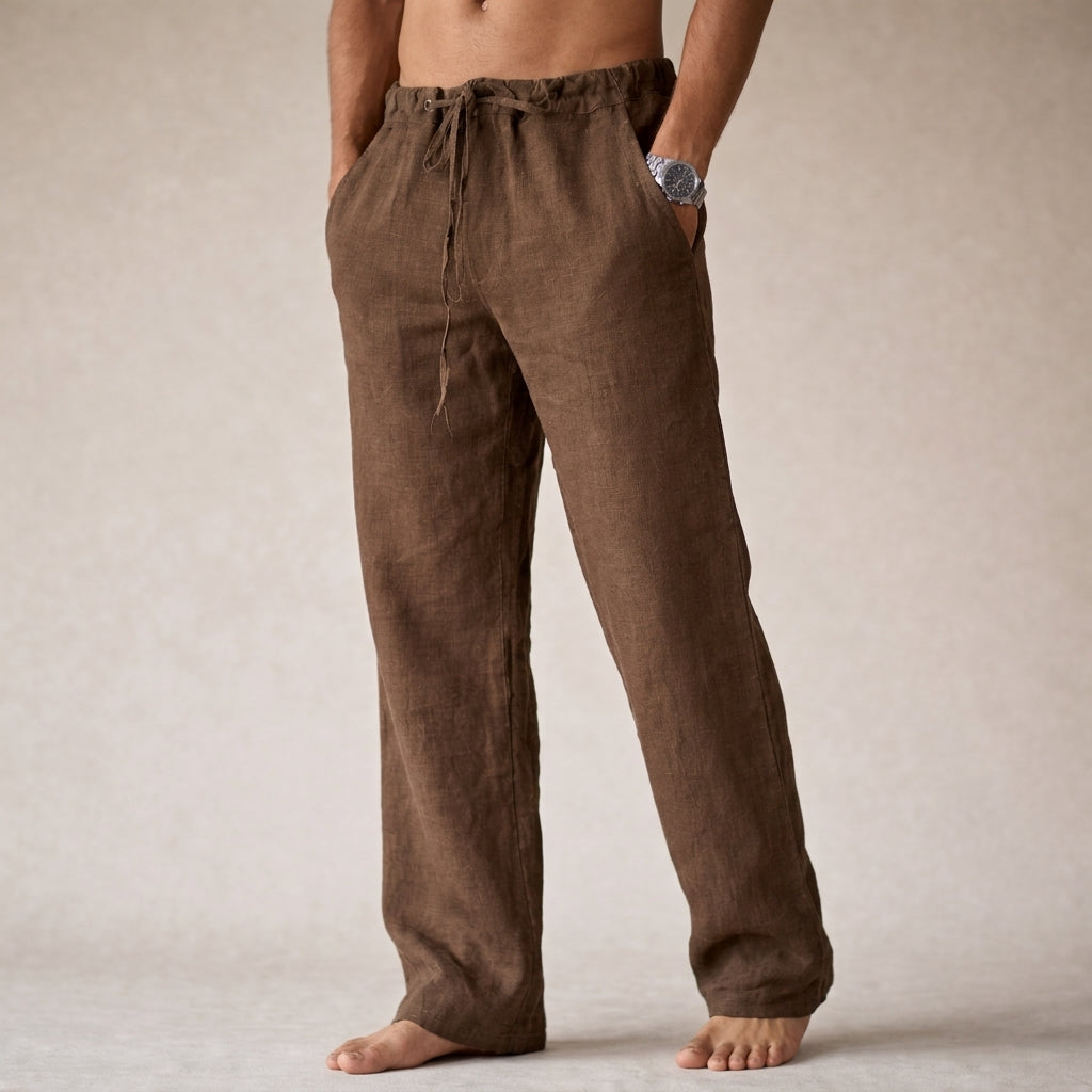 Herren Stoffhose mit dezenter Webstruktur