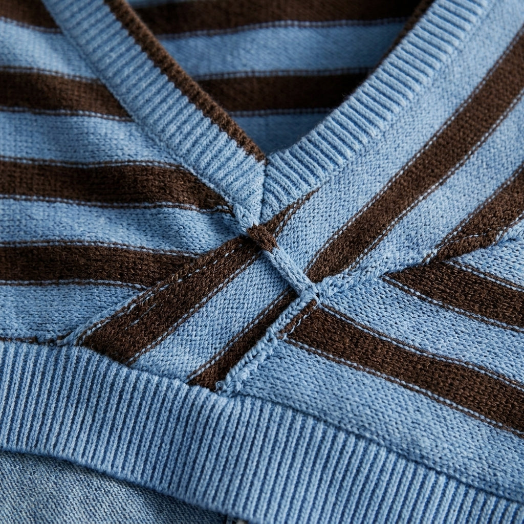 Damen Pullover Regular Fit mit Kreuz-Detail