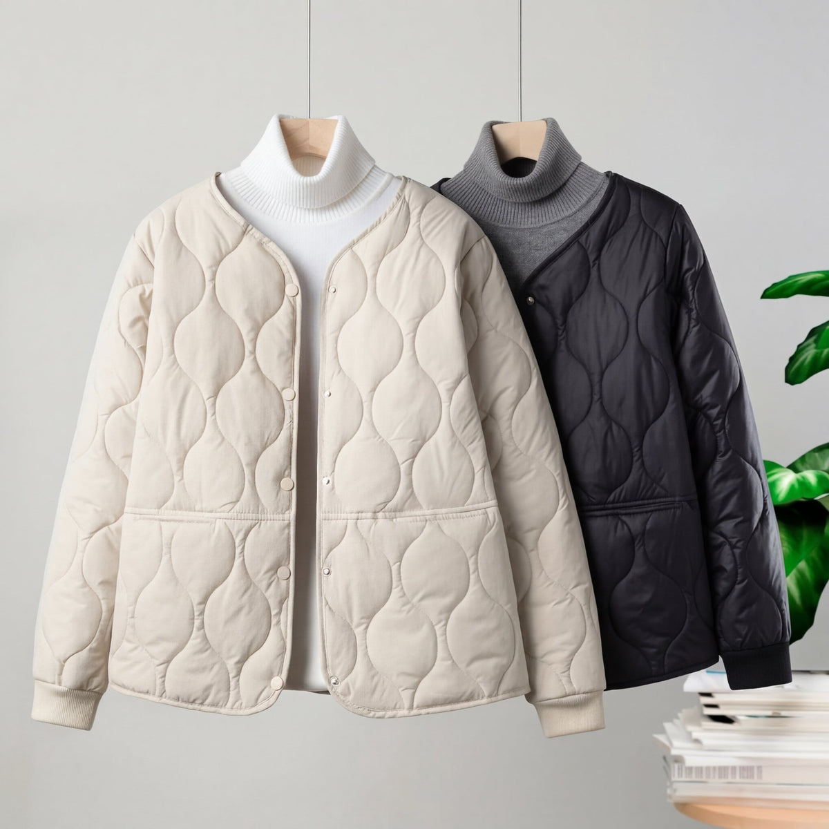 Parka Damen Slim Fit Freizeit