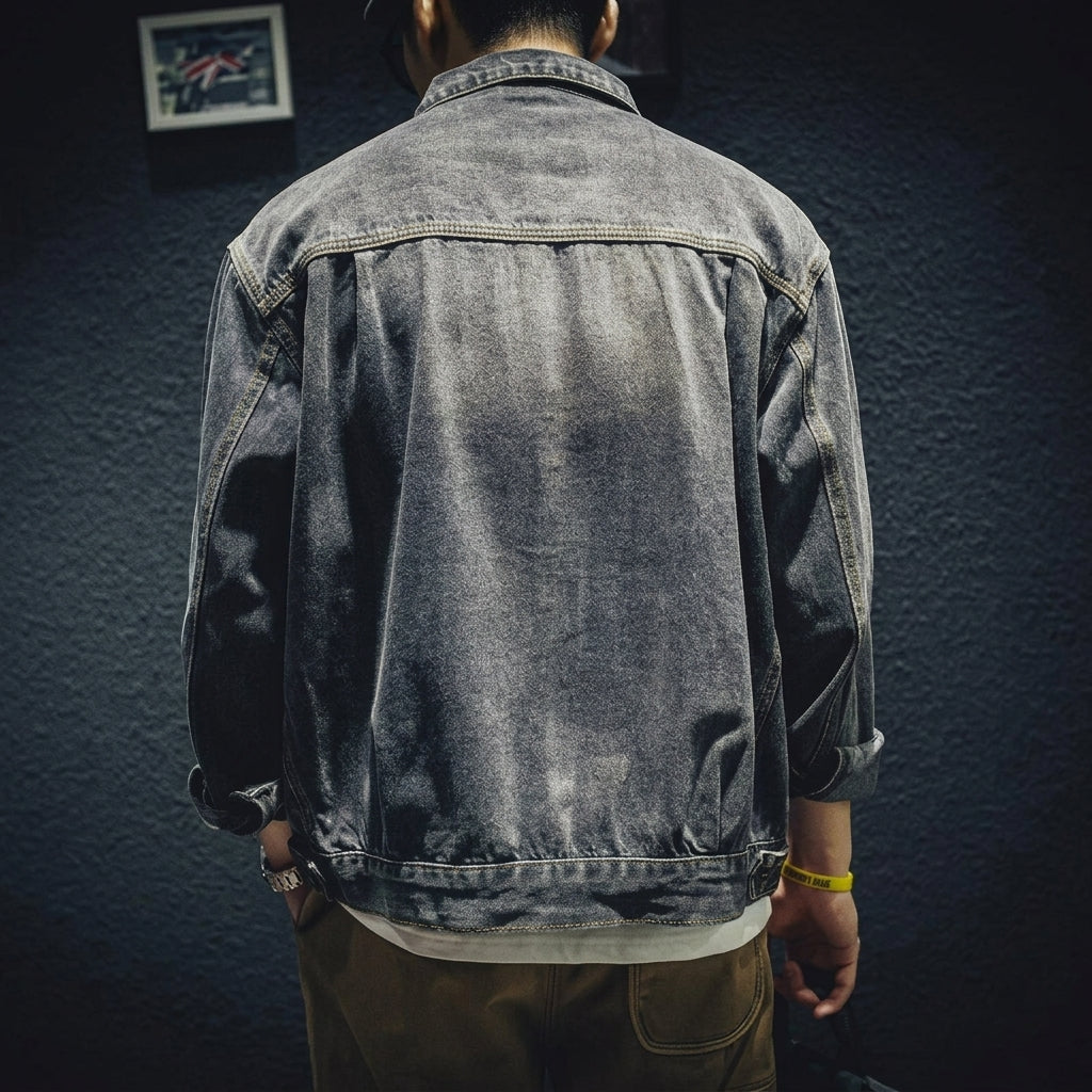 Herren Jacke Relaxed Fit Freizeit