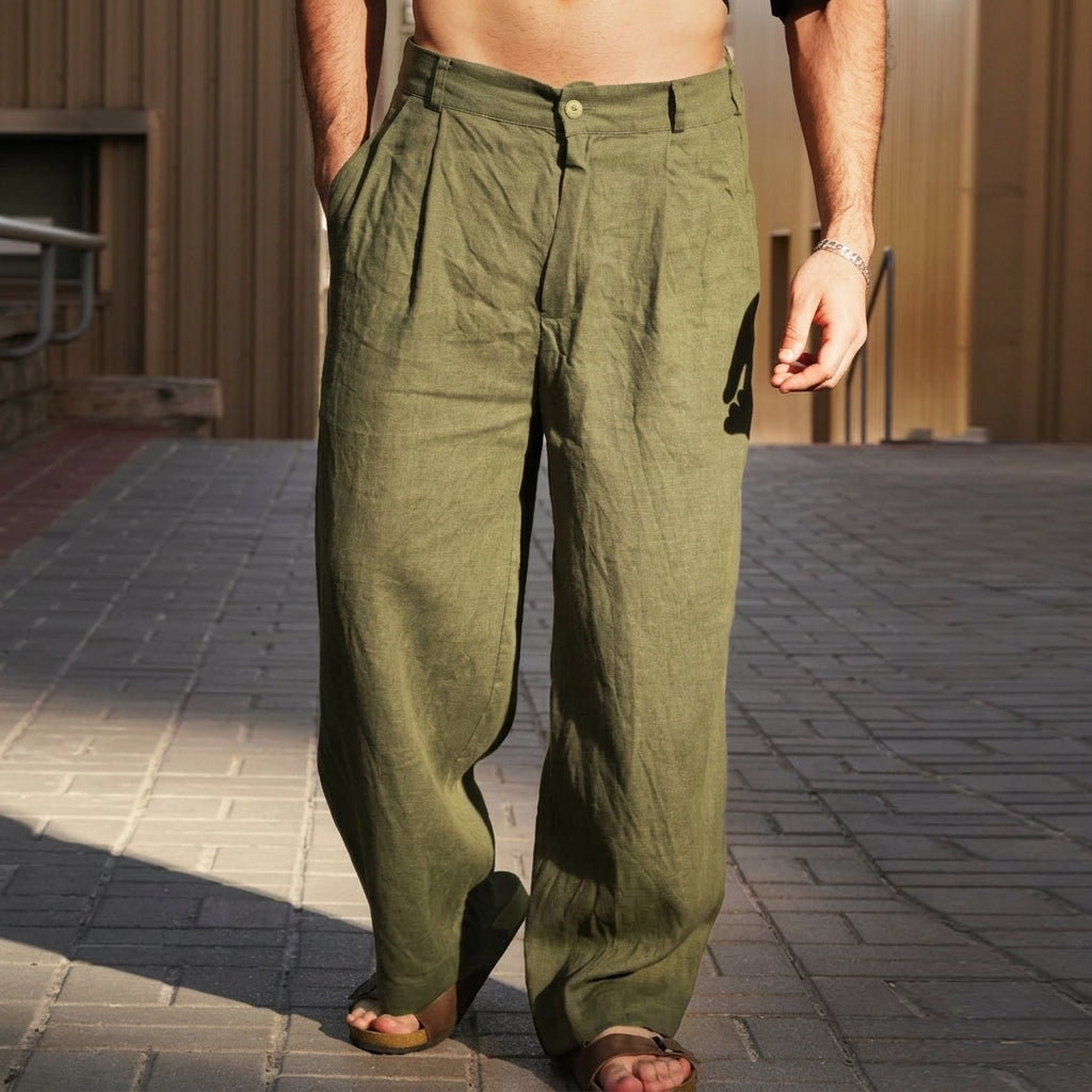 Herren Hose, entspannte Passform mit Seitentaschen