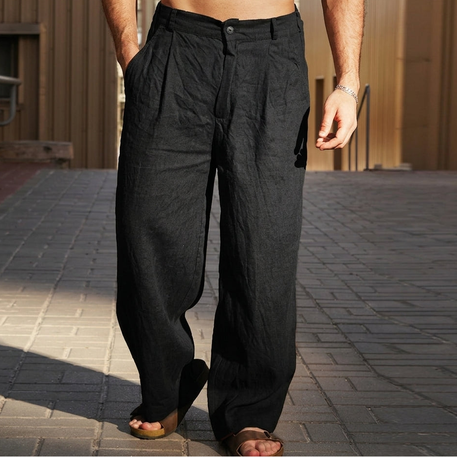 Herren Hose, entspannte Passform mit Seitentaschen