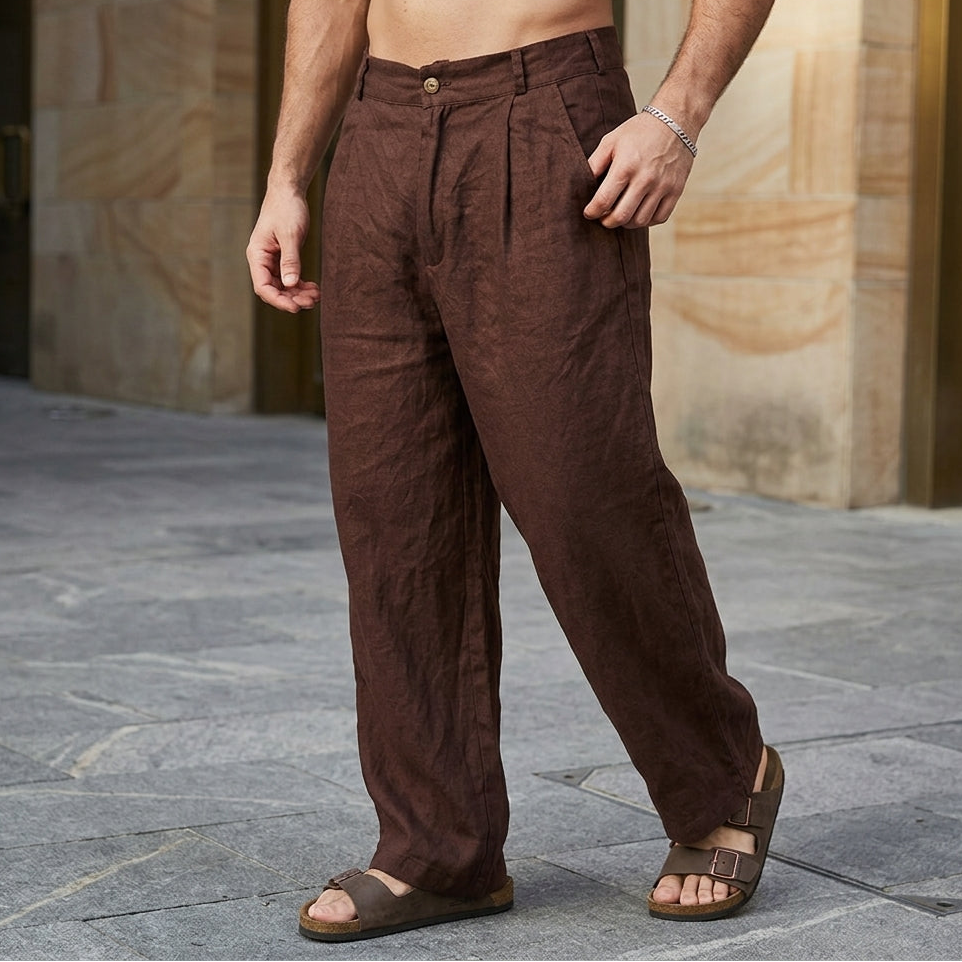Herren Hose, entspannte Passform mit Seitentaschen