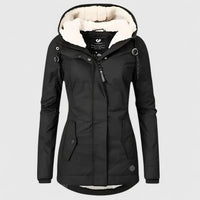 Damen Winterjacke Tailliert Wasser- und Winddicht Freizeit