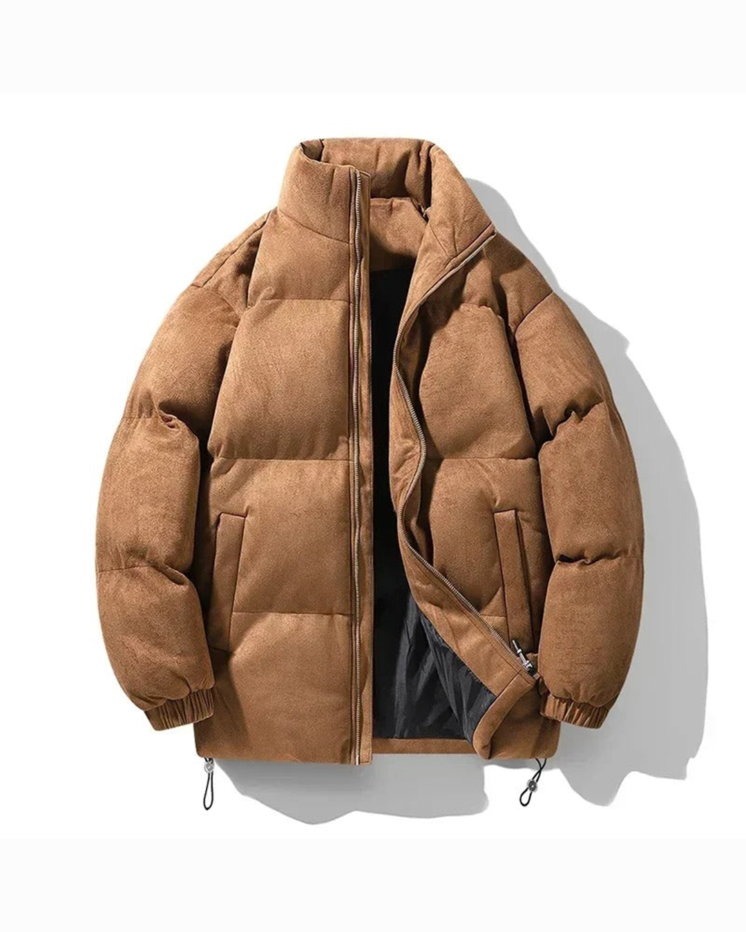 Damen Steppjacke Regular Fit mit Stehkragen und gefüttertem Innenfutter