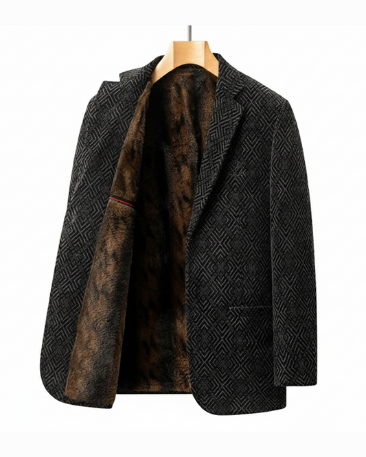 Damen Mantel Regular Fit mit Stehkragen und gefüttertem Innenfutter