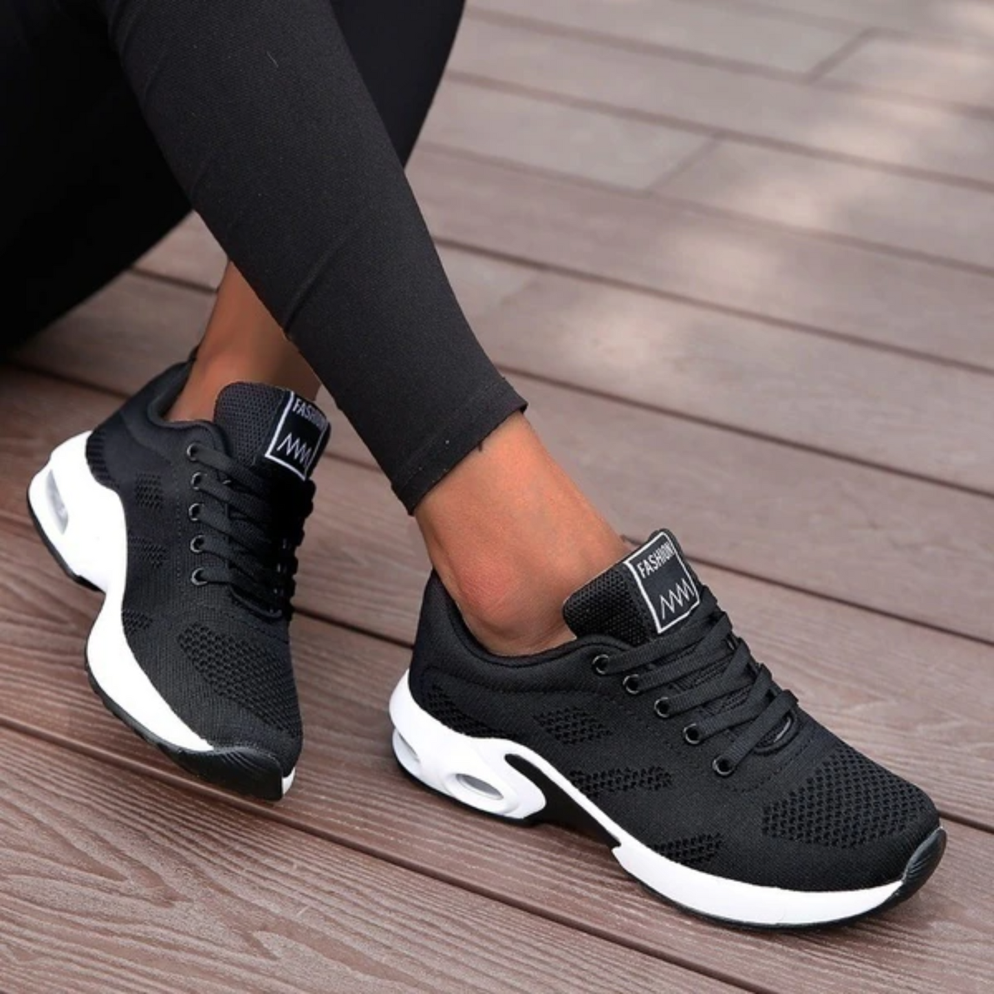 Damen Sneakers Leicht Atmungsaktiv Freizeit Sport