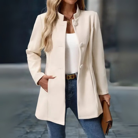 Damenjacke Slim Fit Freizeit Eleganter Schnitt