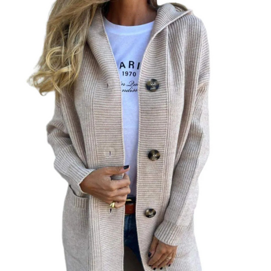 Damen Strickcardigan Regular Fit Freizeit Elegant