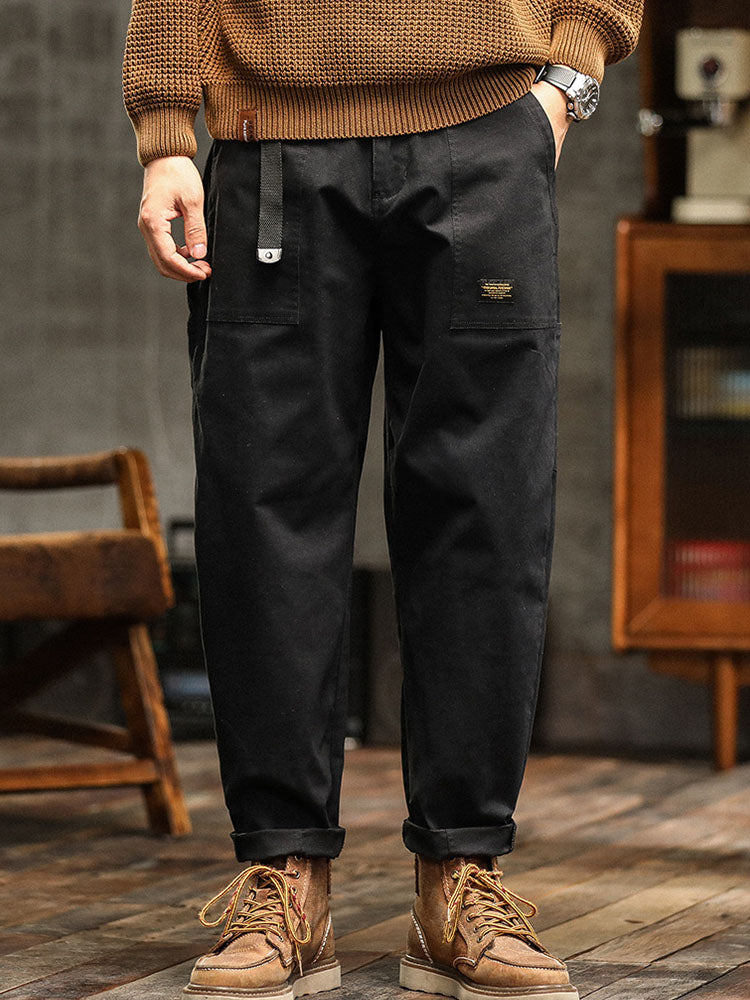 Herren Utility-Hose im Vintage-Stil