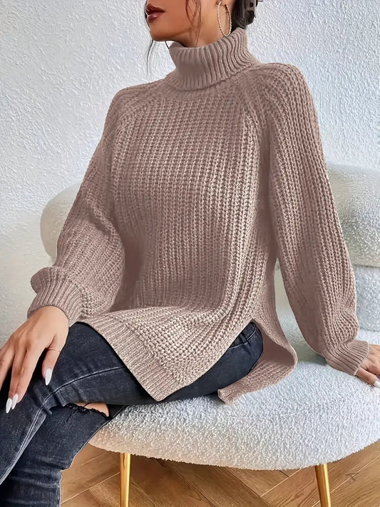 Herren Rollkragenpullover Regular Fit Winter