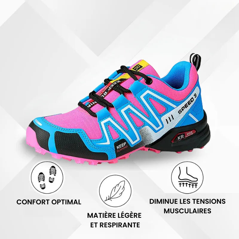 Wanderschuhe Damen Ergonomisch Freizeit Leicht Atmungsaktiv