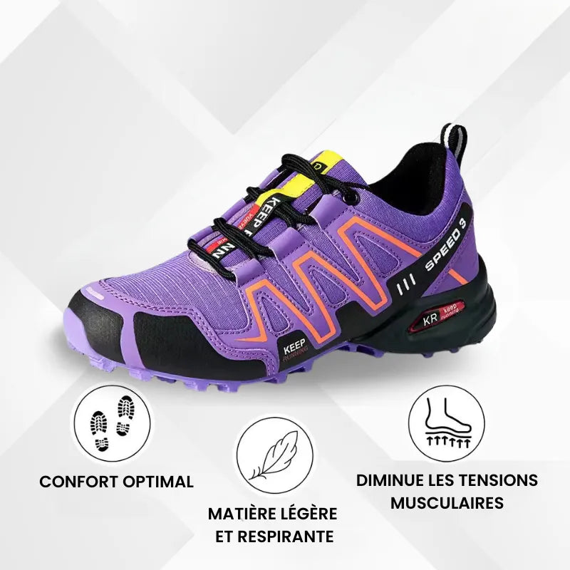 Wanderschuhe Damen Ergonomisch Freizeit Leicht Atmungsaktiv