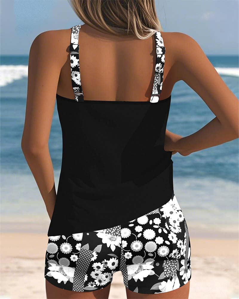 Damen Elegantes Bade-Set Figurbetont Freizeit