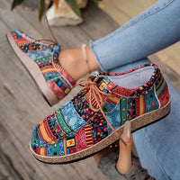 Damen Vintage Schuhe Casual Bequemer Alltag Komfort