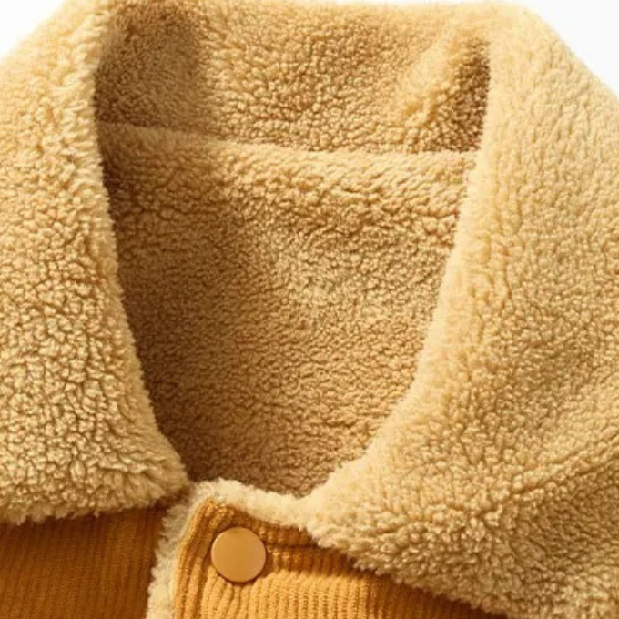 Damen Jacke Regular Fit mit Seitentaschen und gefüttertem Innenfutter