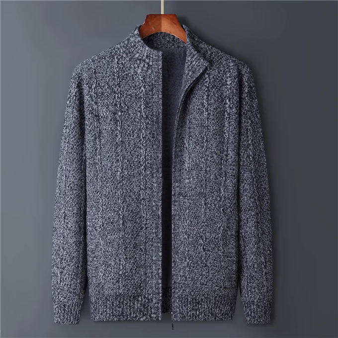Damen Zip-Jacke Regular Fit mit Rippbündchen