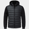 Herren Jacke Slim Fit mit Reißverschluss und abnehmbarer Kapuze